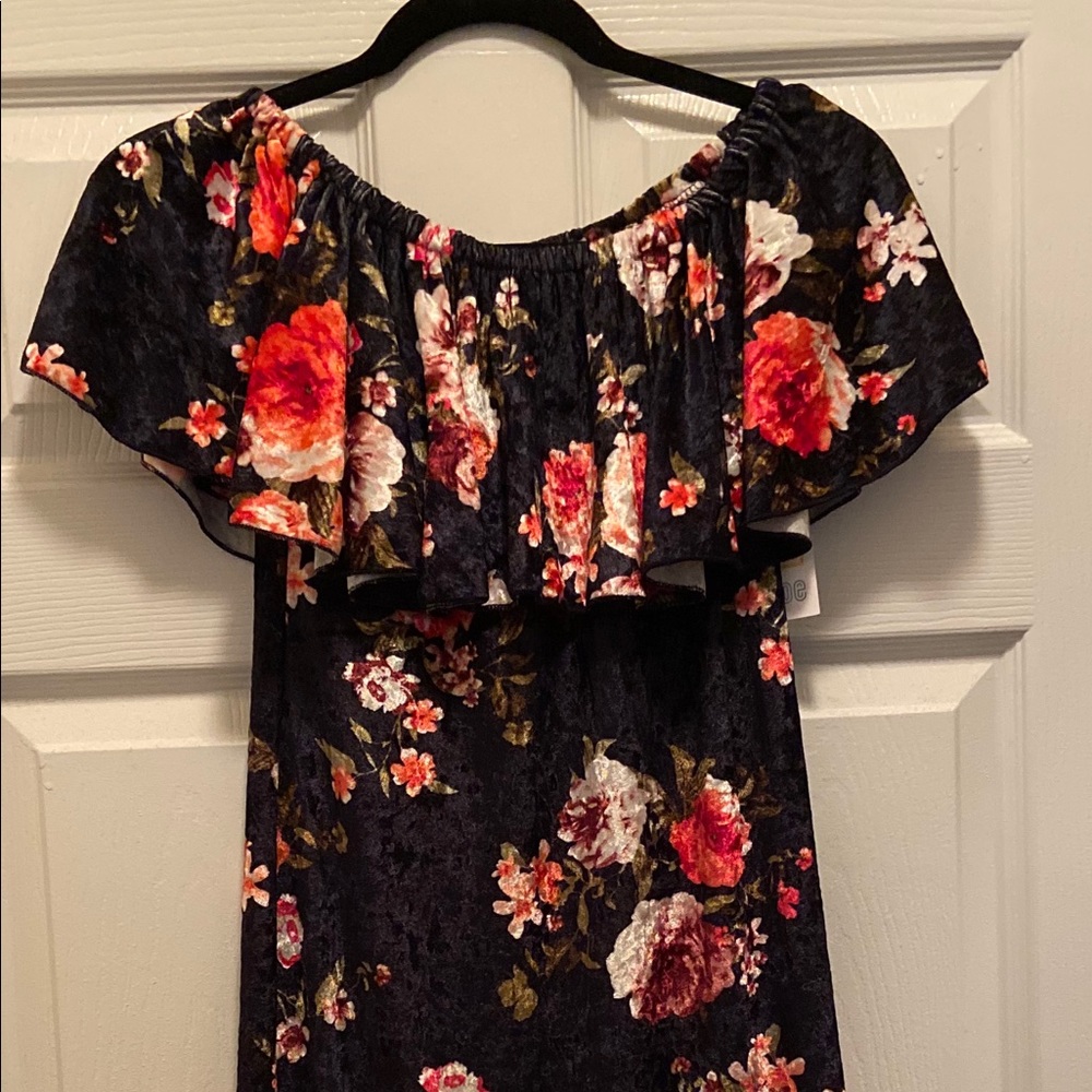 Lularoe off the shoulders dress